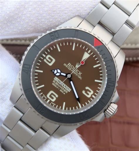 rolex commando replica|rolex commando dial.